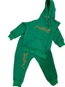 Kids Embroidery Jogger Sets